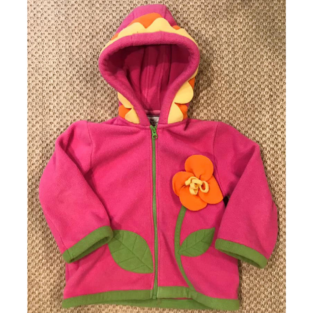 American Widgeon 4T hooded fleece zip jacket